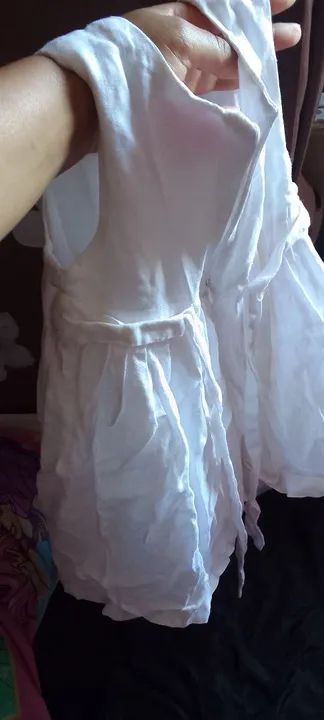 Vestido branco infantil - Foto 4