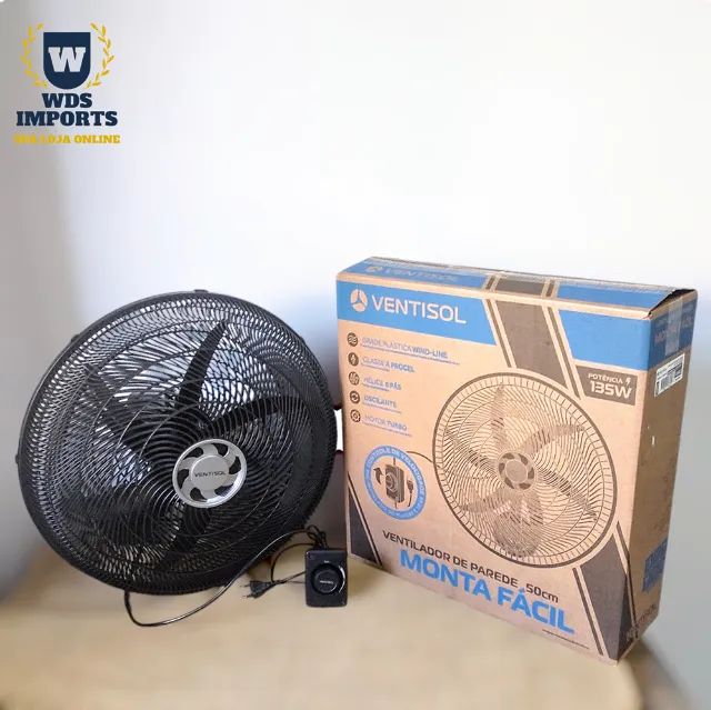 Ventilador de Parede 50cm - Ventisol
