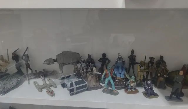 Star Wars - Miniaturas de metal - DeAgostini 53 peças(Acompanha expositor) - Foto 3