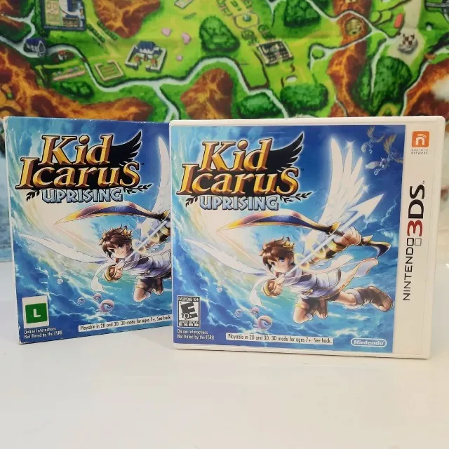 Kid Icarus Uprising Nintendo 3ds com caixa