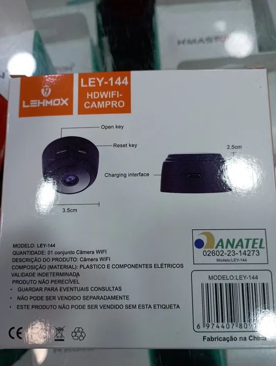 Mini câmera Ip a9 - Foto 3