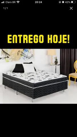 CAMA BOX NOVA / ENTREGA HOJE 