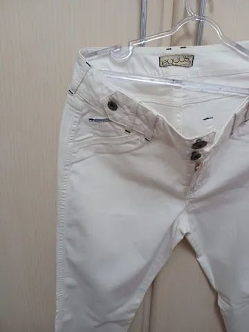 Calça Feminina-marca Equus-cor Branca Tam 44 - Foto 3