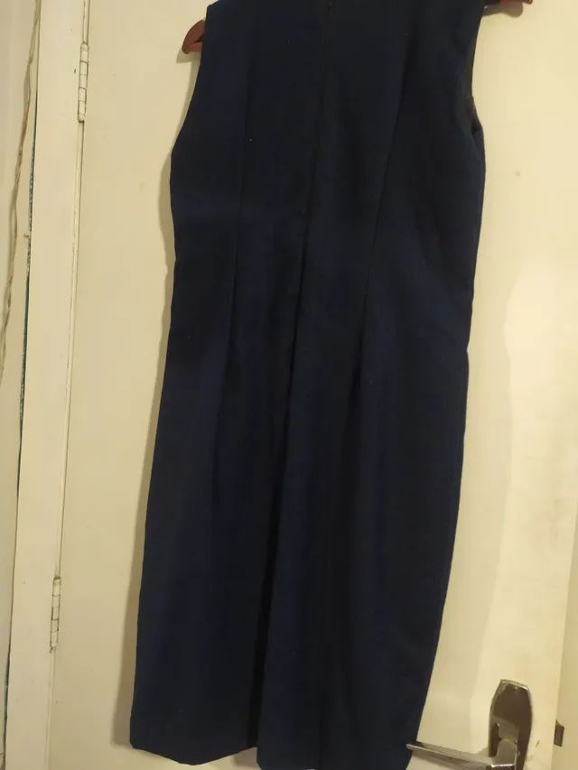 Vestido de lã xadrez 44 - Foto 2