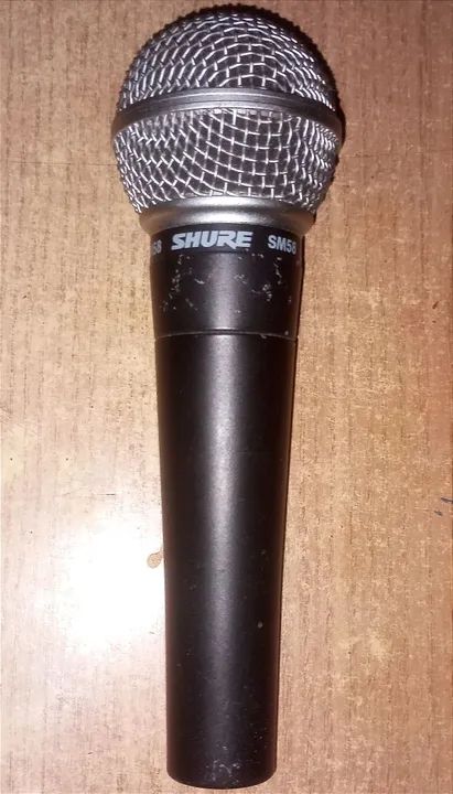 Microfone Shure SM58 - Original - Para vender rápido
