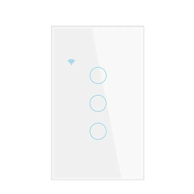 Interruptor Smart Wifi Inteligente Touch 3 Canais