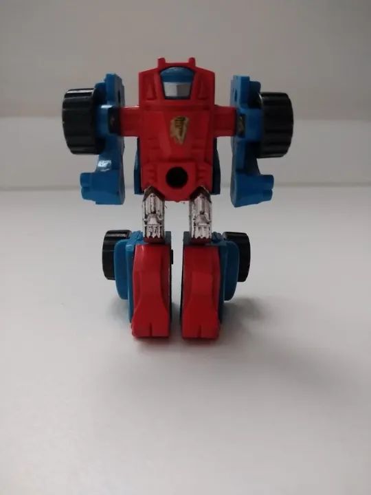Transformers antigo pickup azul/vermelha - raridade