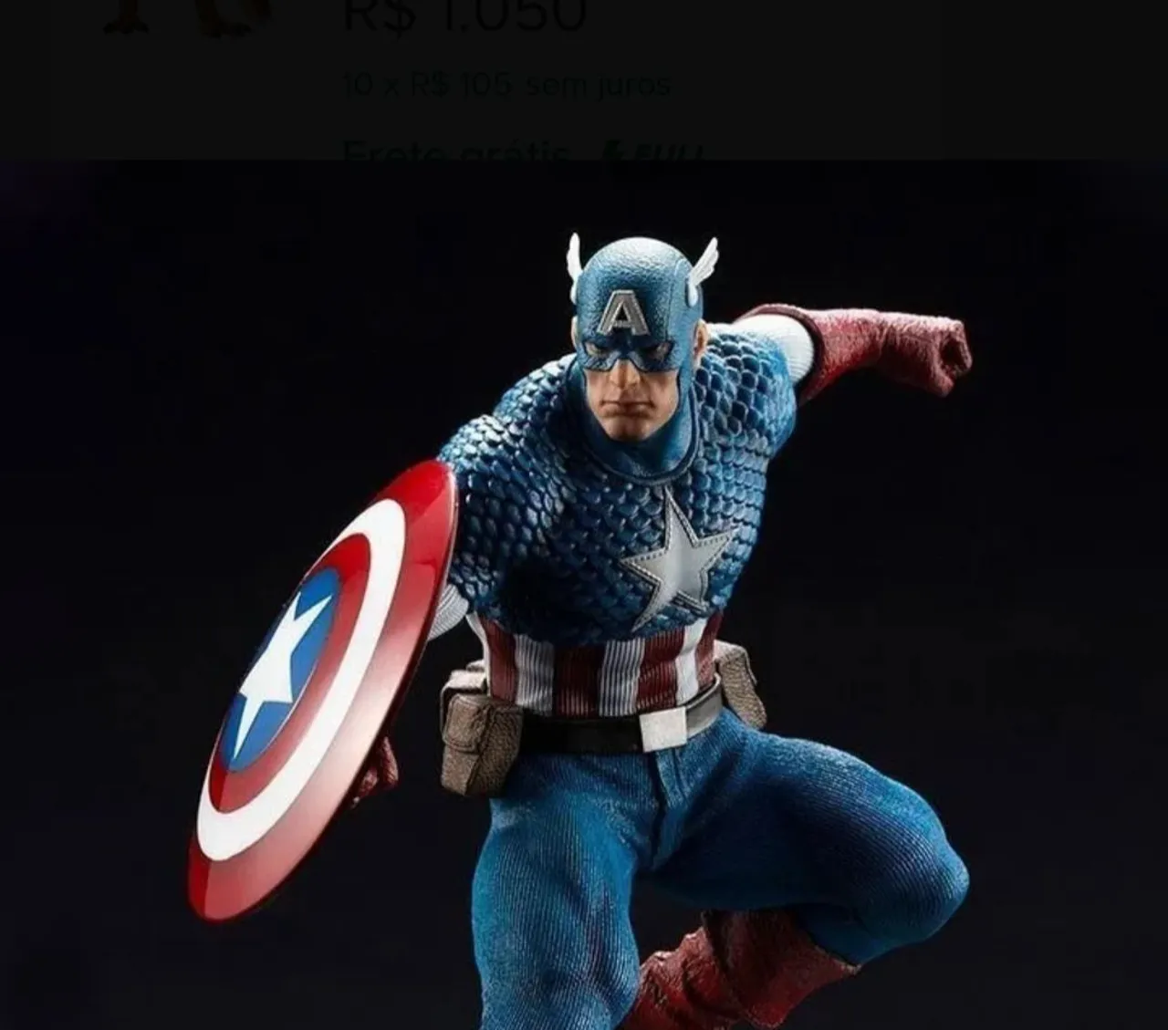 KOTOBUKIYA ARTFX PREMIER MARVEL CAPTAIN AMERICA STATUE (BLUE)