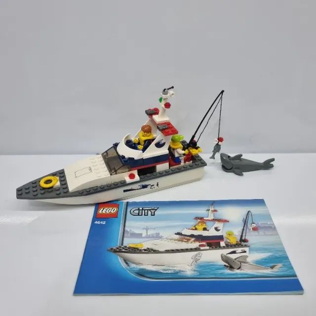 Lego city cheap barco de pesca