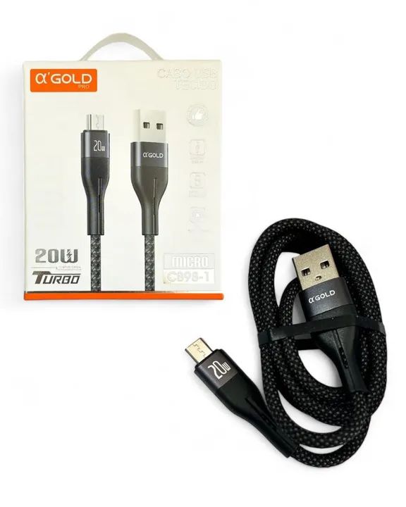 CABO DE CARGA E DADOS TURBO MICRO 20W