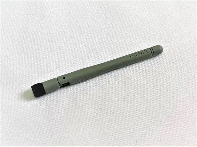 (Aceito cartão) Antena 2.4Ghz Wifi Tipo Stub 2dbi SMA-RP Macho 10cm D-Link - Foto 4