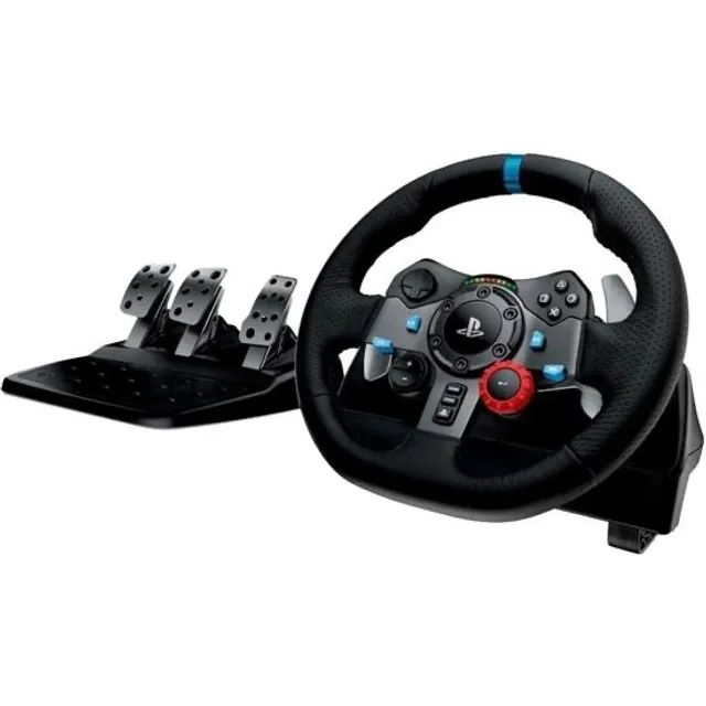 Volante Logitech G29 Driving Force Playstation 5 - Lacrado na caixa