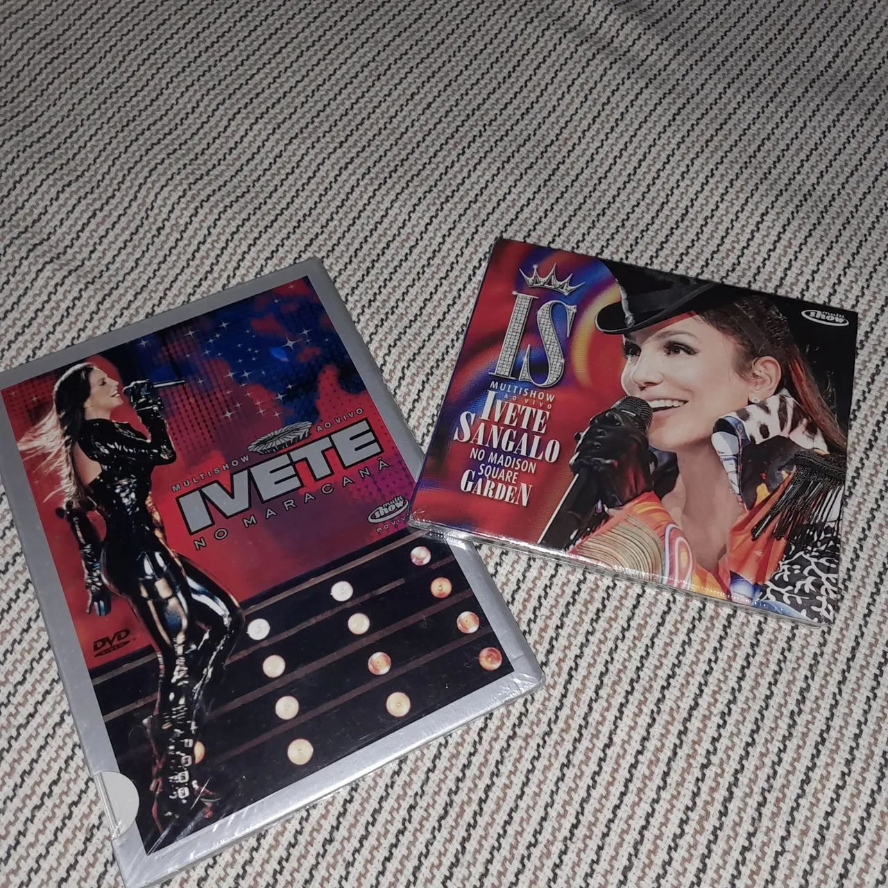 2 Cds e dvd Ivete sangalo lacrados