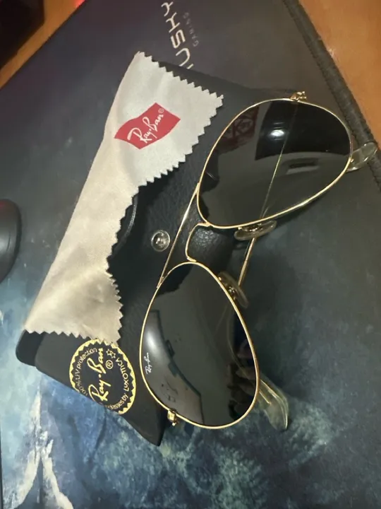 Óculos rayban aviator classic novo original preciso vender rapido "envio rapido?