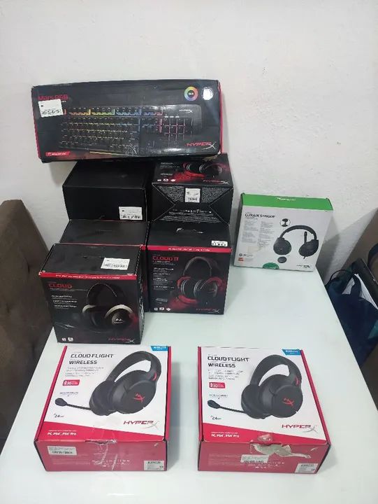 Lote de informática hyperx 