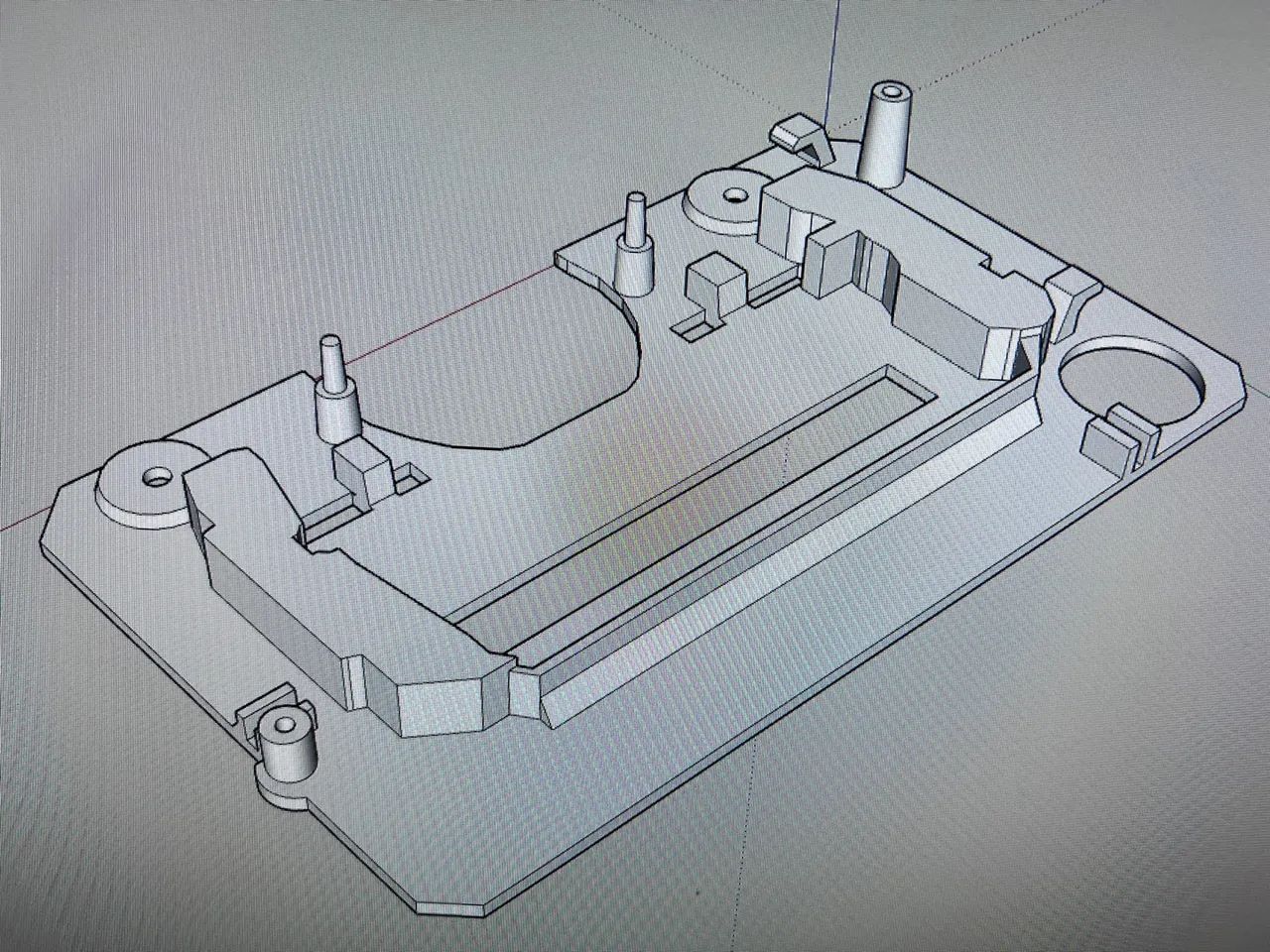 Suporte interno iMac 27 polegadas 2010, 2011, plástico Impressão 3D. - Foto 4