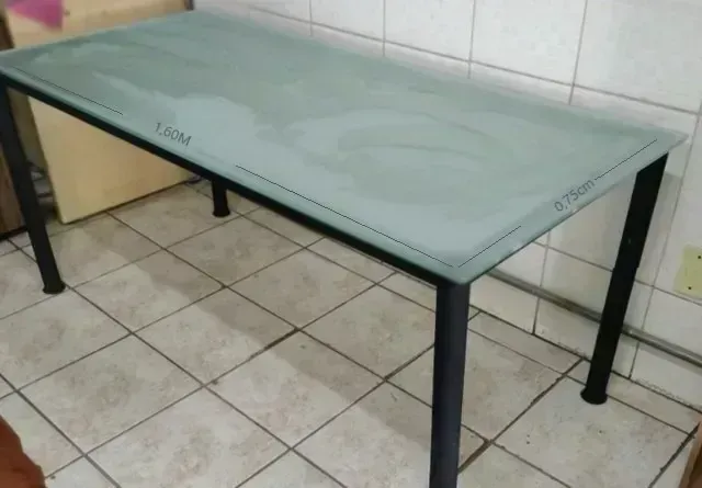 Mesa Tampo Vidro 15% Desc. À Vista!