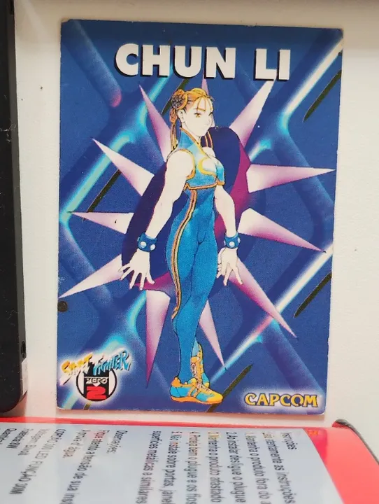 Ken Card Capcom super street Fighter 2 Anos 90 - Antiguidades