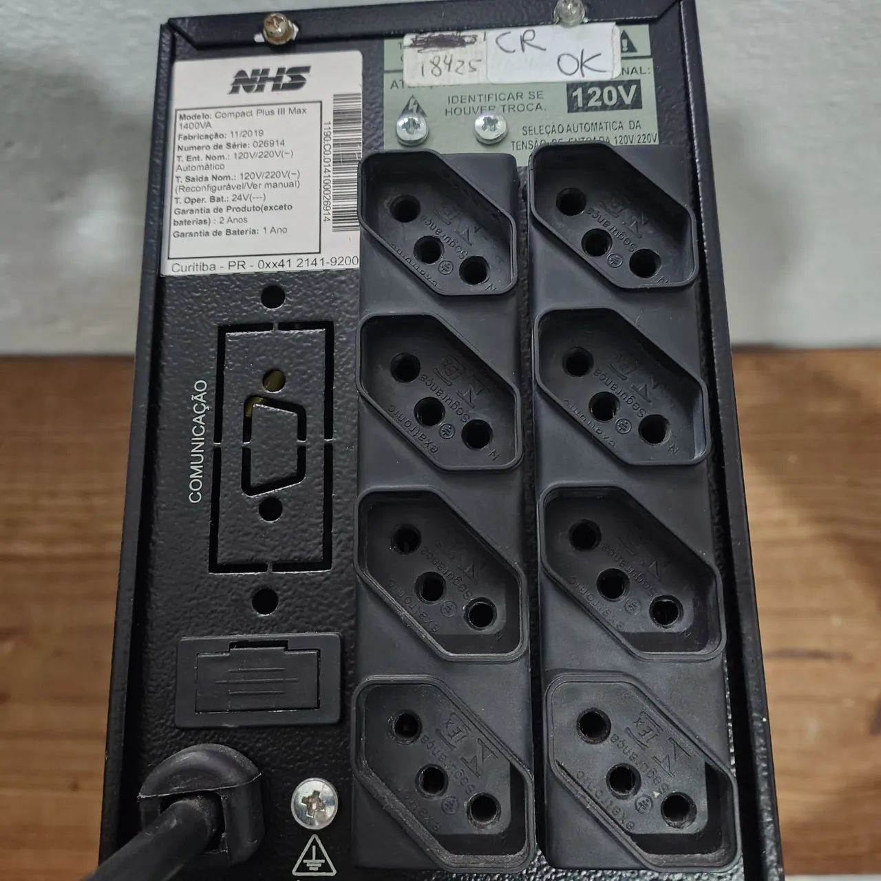Nobreak NHS compact plus III max (1400VA) - Foto 3