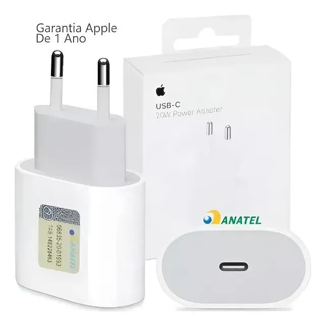Promoção! Carregador Fonte Apple iPad iPhone Turbo Usb-c 20w Original