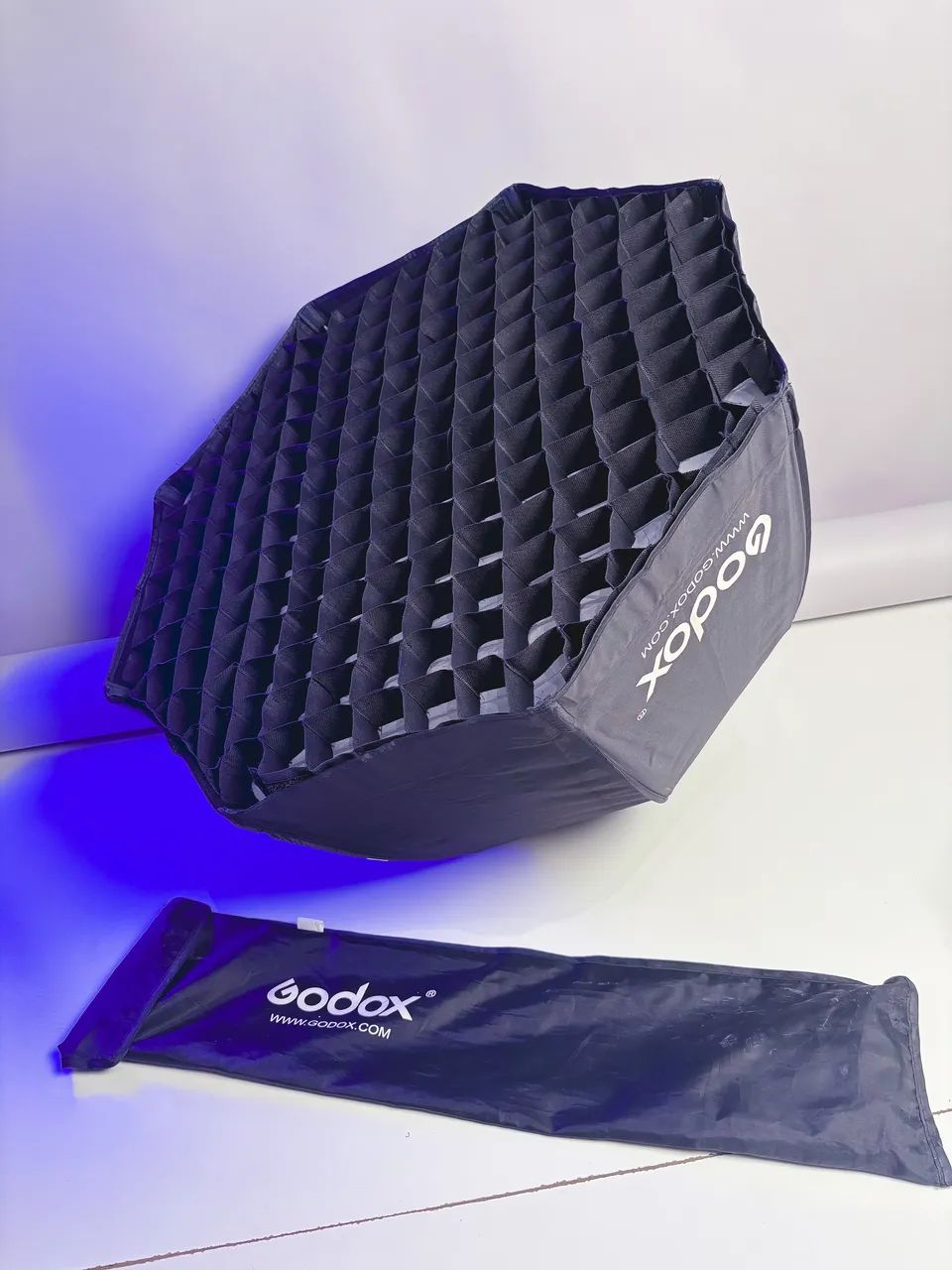 Softbox Sombrinha Godox 60cm - Com Grid - Foto 4