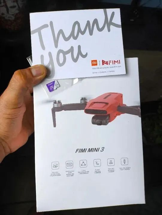 FIMI MINI 3 + 64GB (NOVO LACRADO) DRONE 4K - Ótima opção ao DJI MINI 2 ao NEO ao FLIP