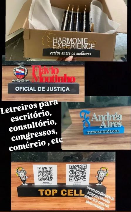 Bottons, gravação/corte à laser e impressão em 3D - Foto 5