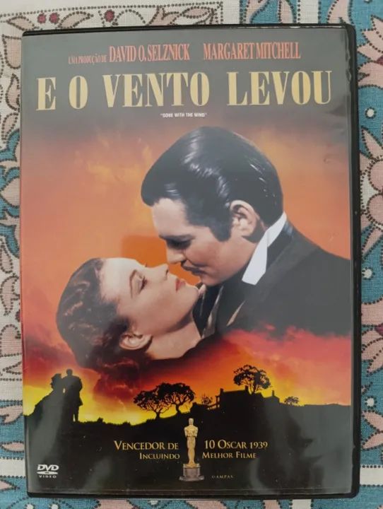 DVD filme E o Vento Levou (Gone with the wind)