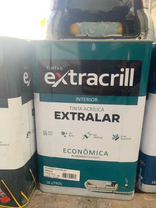 Tinta acrílica extracrill interior 18l 