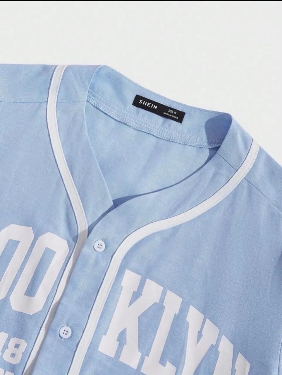 Camiseta de Beisebol Brooklyn Azul - Foto 2