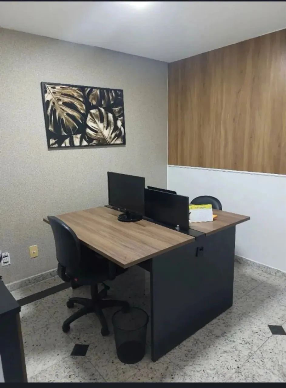 ESTACAO DE TRABALHO ESCRITÓRIO 2 lugares painel - LOJA IKONMIXOFFICE  - Foto 4