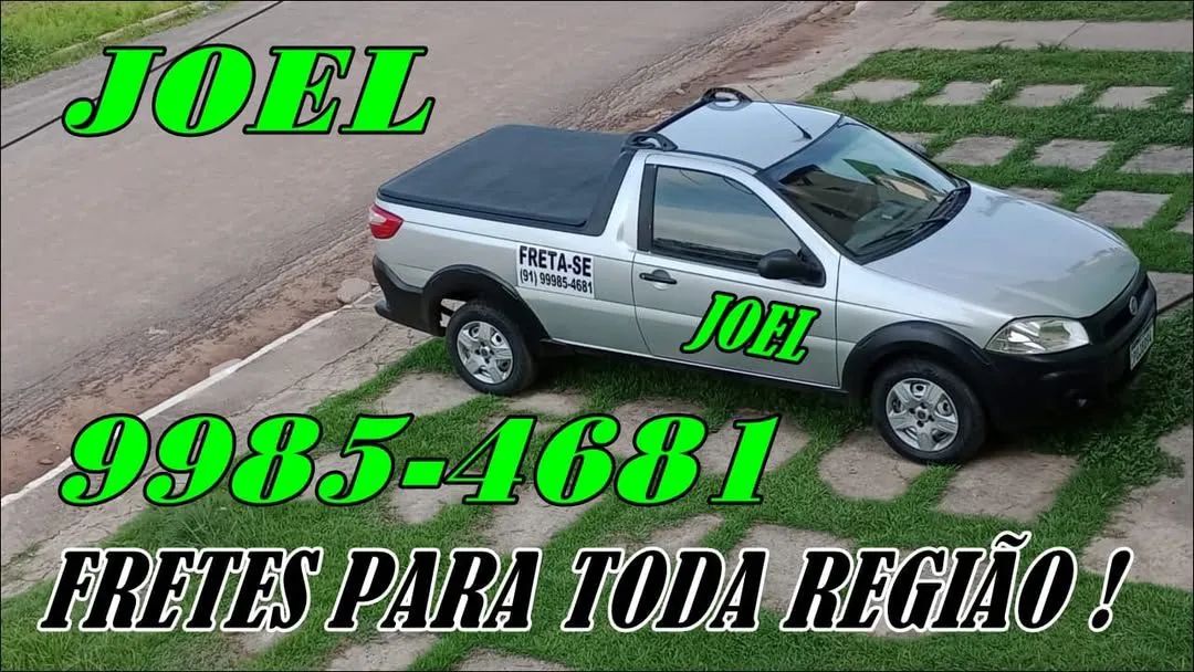 Fretes para toda região - Caminhonete strada