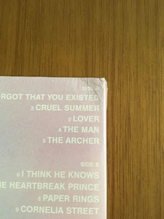 Vinil Taylor Swift Lover (Black Vinil) - Foto 3