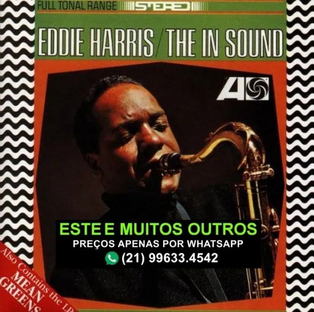 Cd do Eddie Harris saxofonista de Jazz