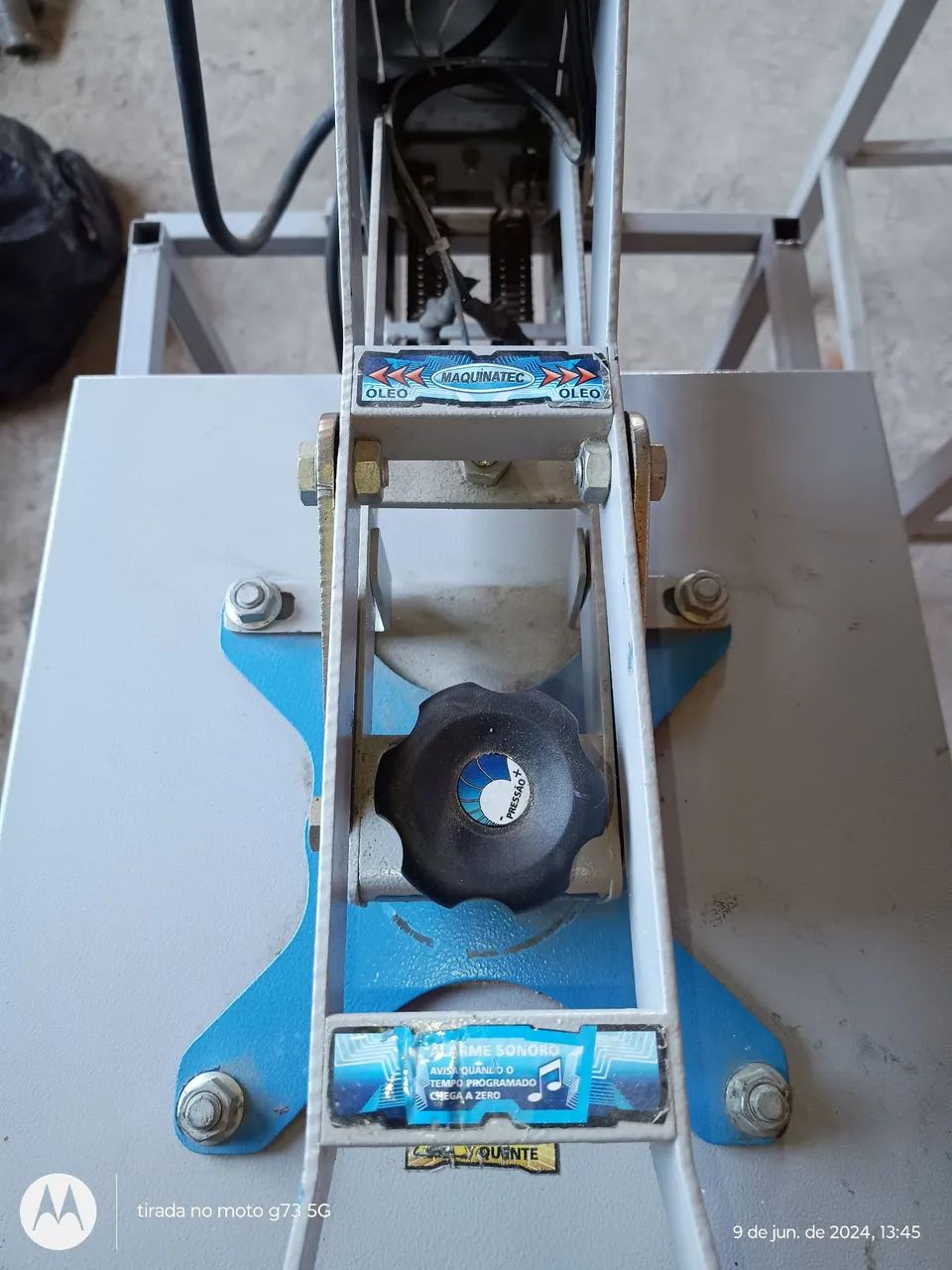 Máquina sublimação estampa de camisa tecido  - Foto 2