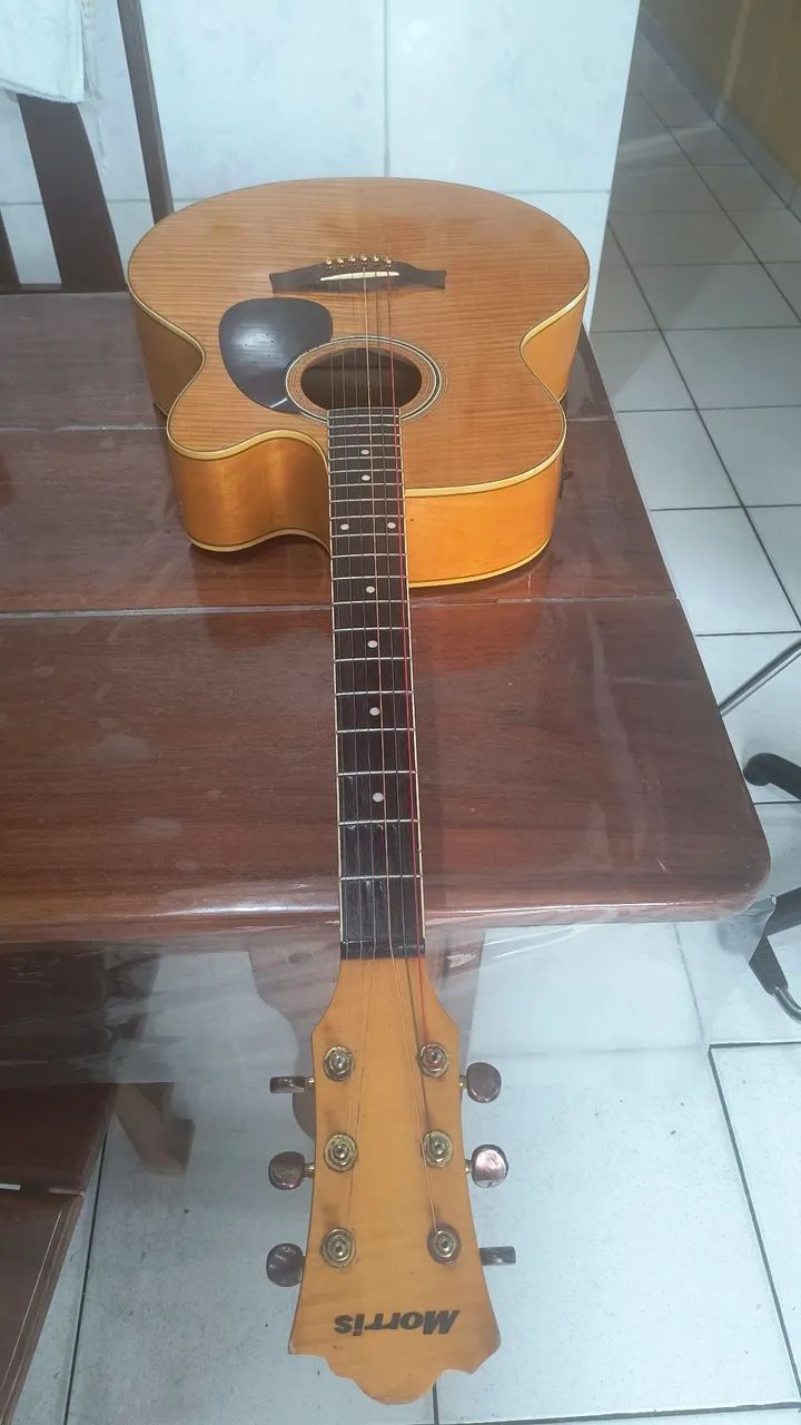 Violão elétrico Morris Jumbo - Foto 2