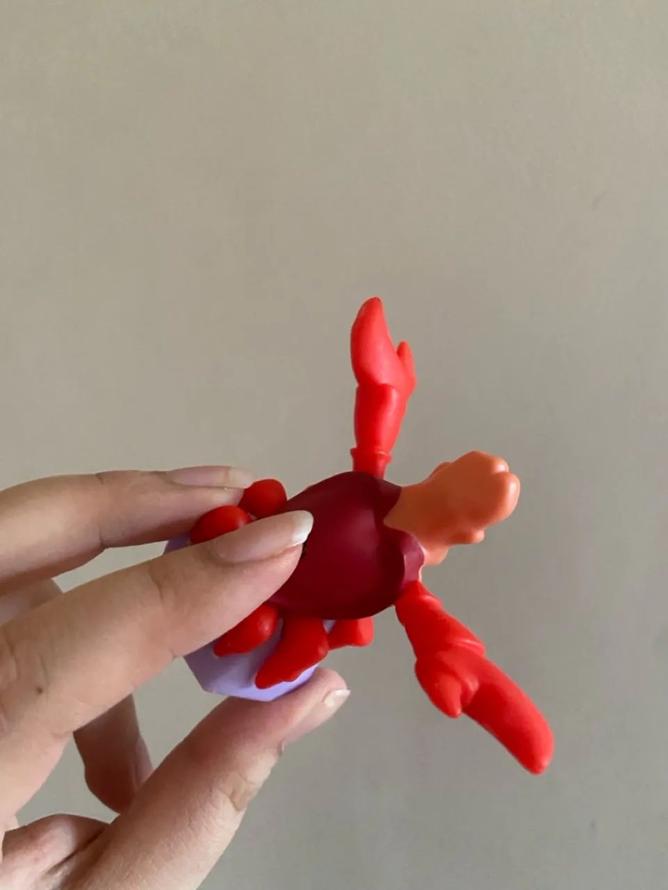 Boneco do Sebastião - Pequena Sereia - Disney - Foto 3