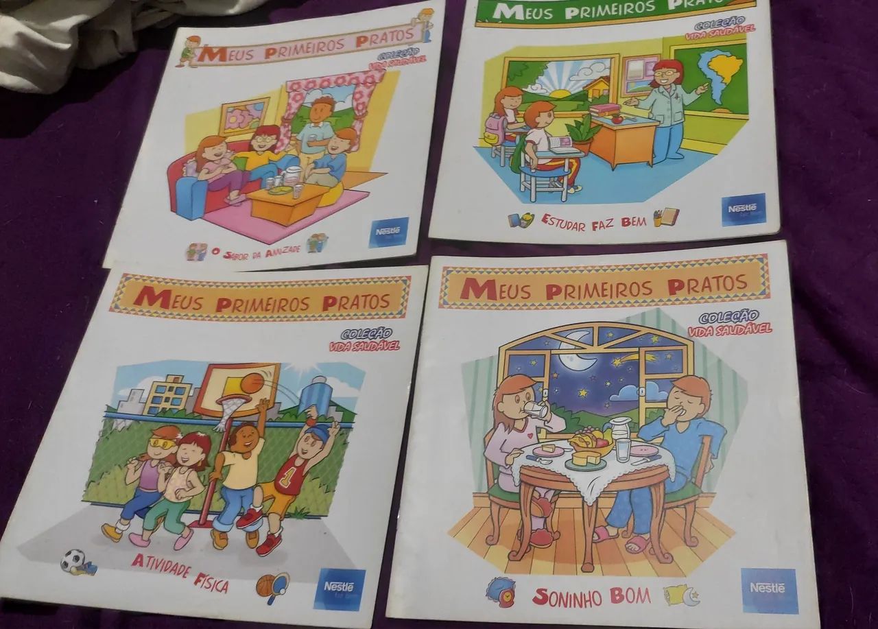 Meus Primeiros Pratos Nestlé - Lote com 21 revistas  - Foto 3