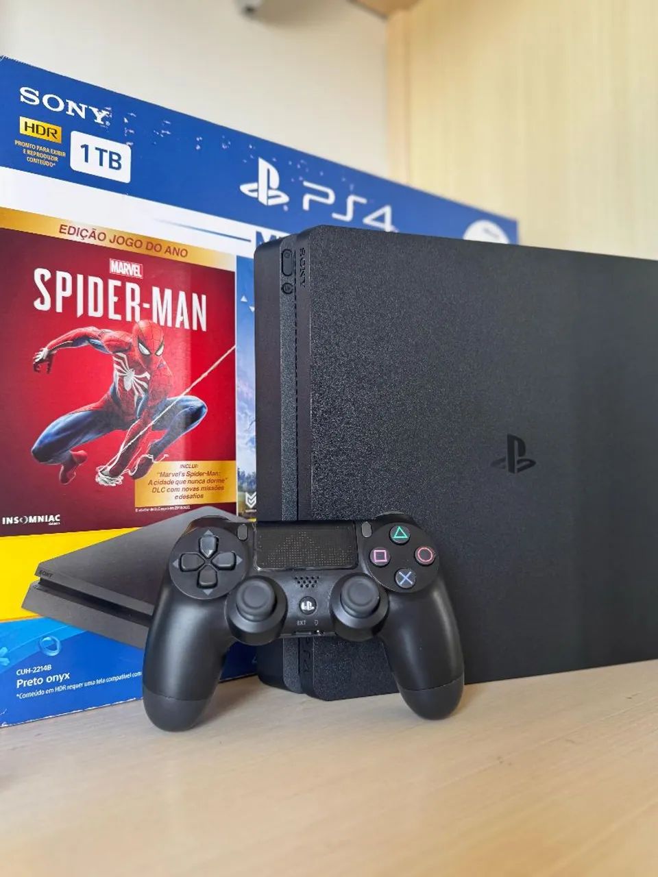 PS4 Slim 1TB 10.01 na caixa  - Foto 3