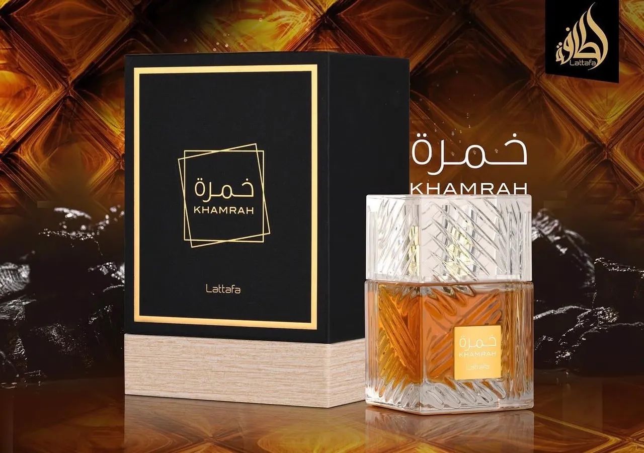 Perfume Khamrah Lattafa Eau de Parfum 100ml (Lacrado) original