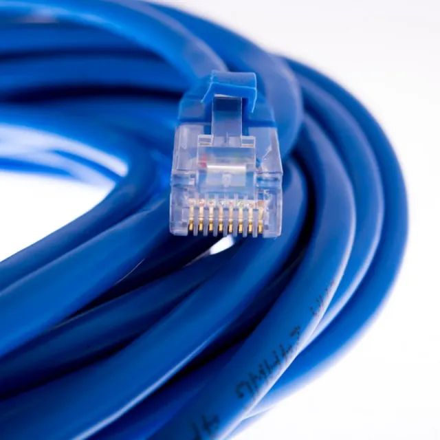 Cabo De Rede Cat Internet Lan 30 Metros, Computador Tv Notebooks - Foto 4