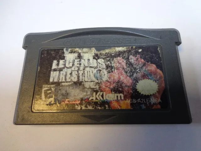 新品未使用　海外版　アドバンス　LEGENDS OF WRESTLING Ⅱ Jogo Legends of Wrestling 2 Game Boy Advance Original - Jogos de
