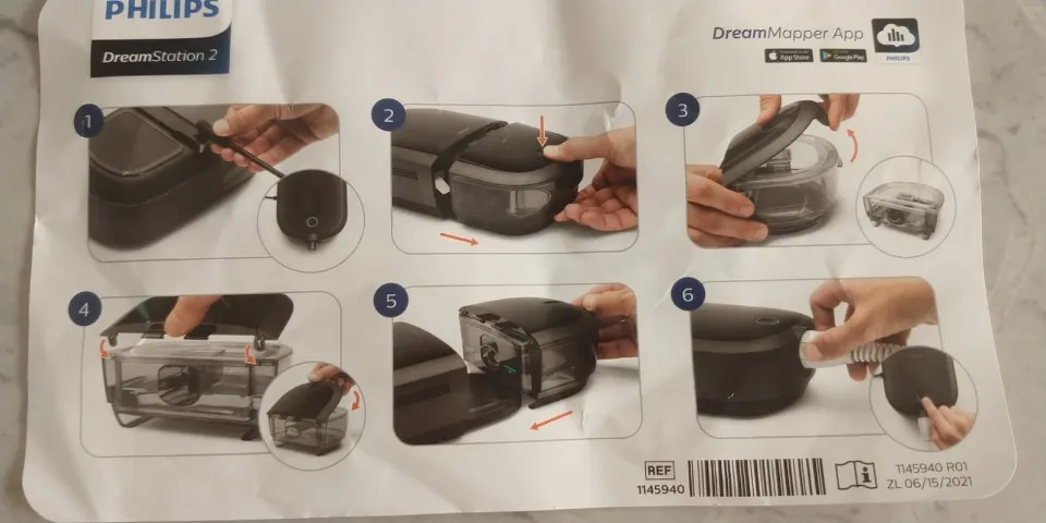 Vendo CPAP Philips Automatico Dreamstation 2.
