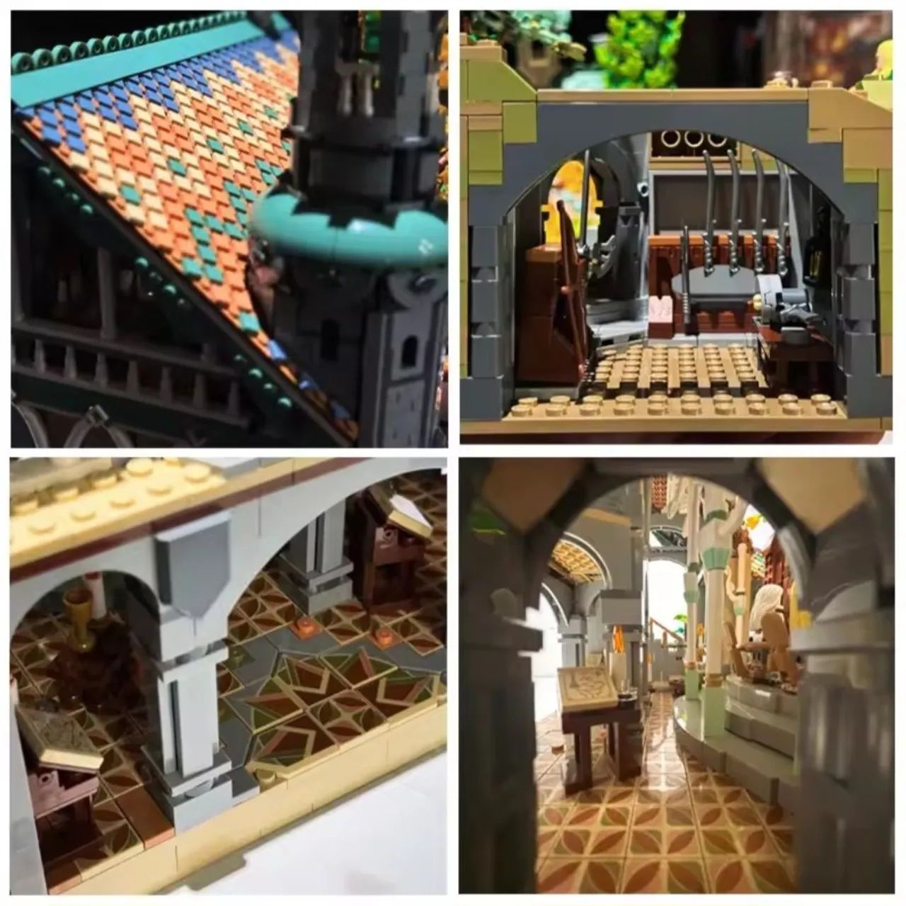 BLOCOS DE MONTAR RIVENDELL (10316) VALE DO SENHOR DOS ANÉIS 6167 PÇS+ FIGURES  MARCA MEGA  - Foto 5