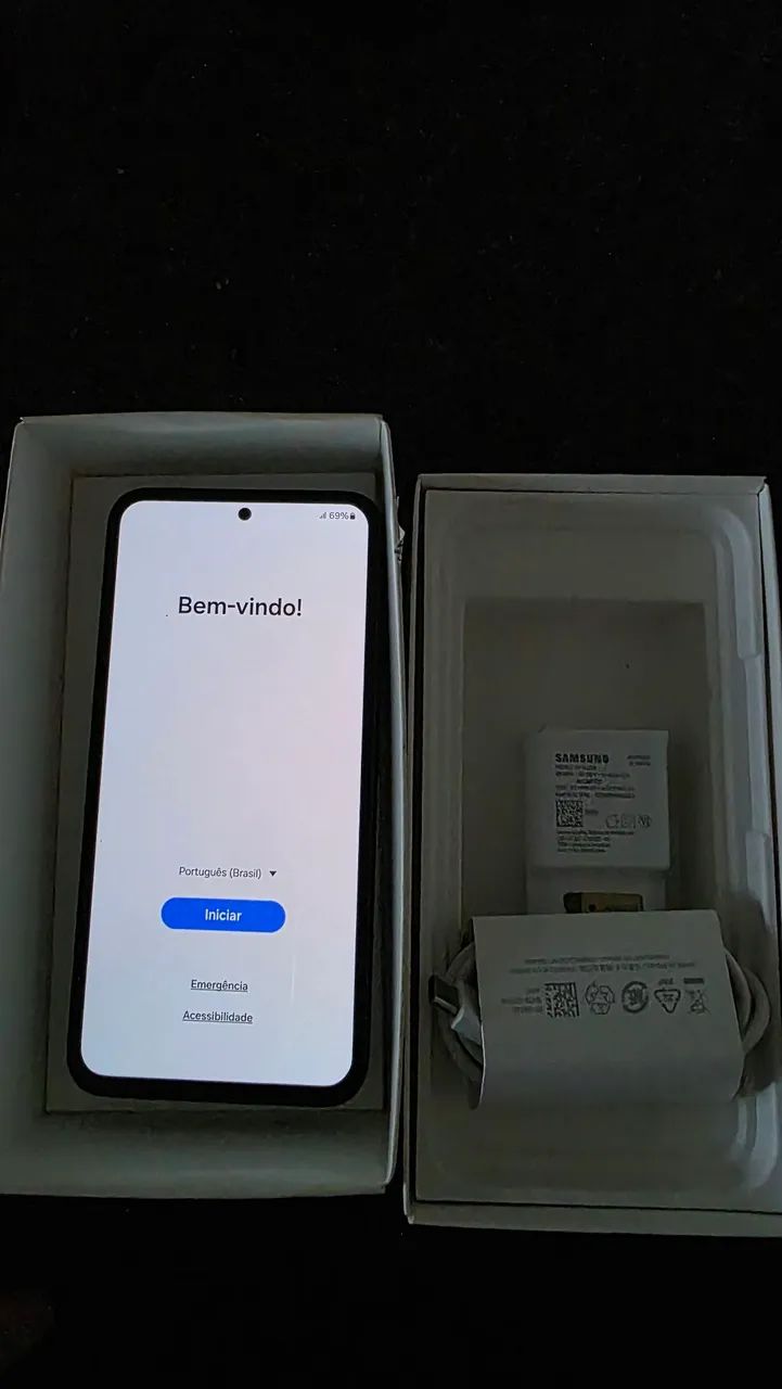 Galaxy A 54   5G   128 GB impecável pouco uso só  R$1.200 - Foto 4
