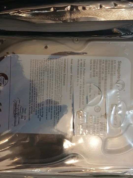 HD Seagate 500GB SATA - Foto 3