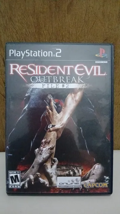 RESIDENT EVIL OUTBREAK FILE #2 PS2 ORIGINAL USADO CIB
