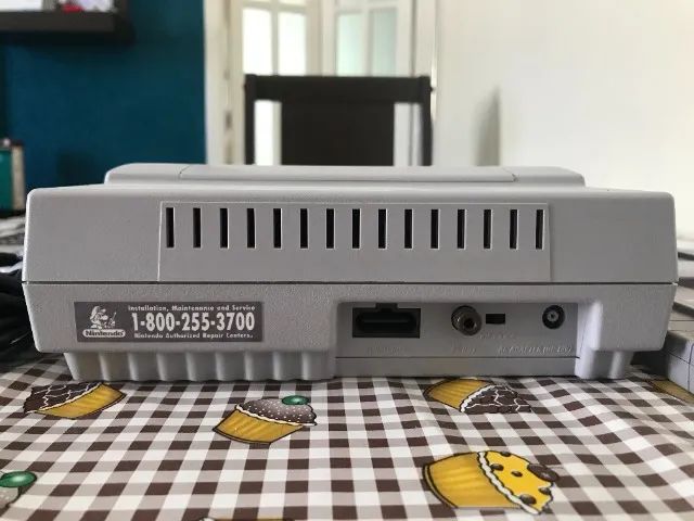 Super Nintendo com 1 controle - Branquinho e Impecável - Foto 4
