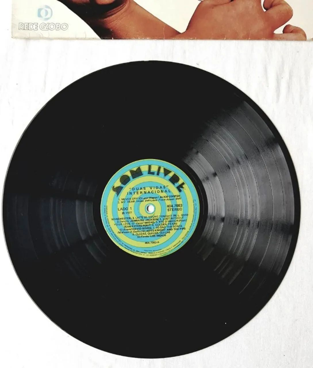 Disco Vinil - LP - Novela da Globo - Duas Vidas - 1977 - Foto 3