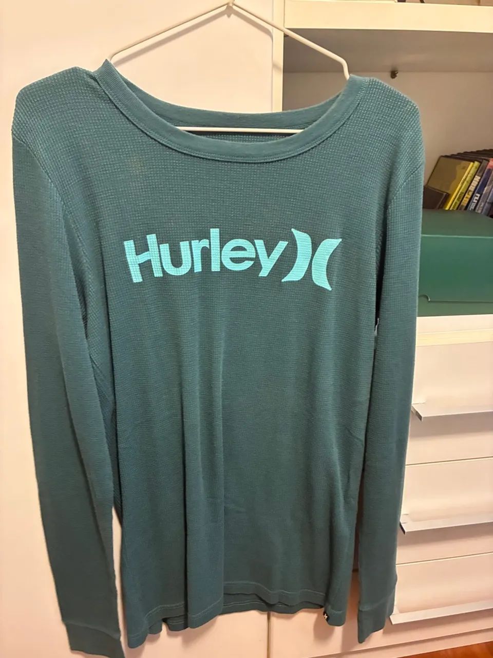Camiseta Hurley Manga Longa Verde